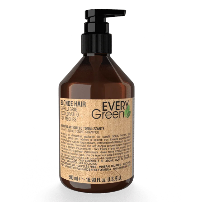 Антижовтий шампунь із амінокислотами Blond Everygreen