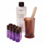 Ревіталізуюча сироватка Dikson Luxury Caviar з олігопептидами та екстрактом бурих морських водоростей 8 ампул по 10 мл