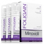 Foligain F2 пена для женщин с 2% миноксидилом 3 x 60 мл