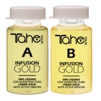 Фаза А, фаза Gold Infusion з кератином, рідким золотом 2х10 мл